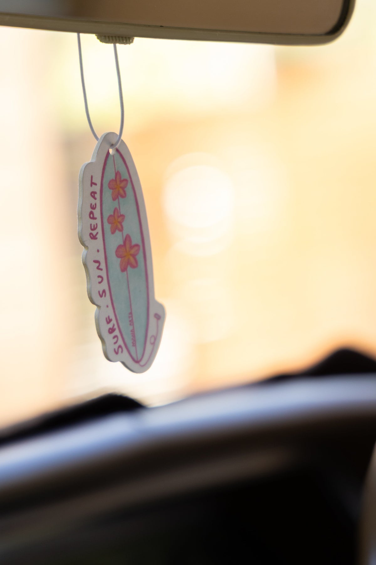 surfboard air freshener