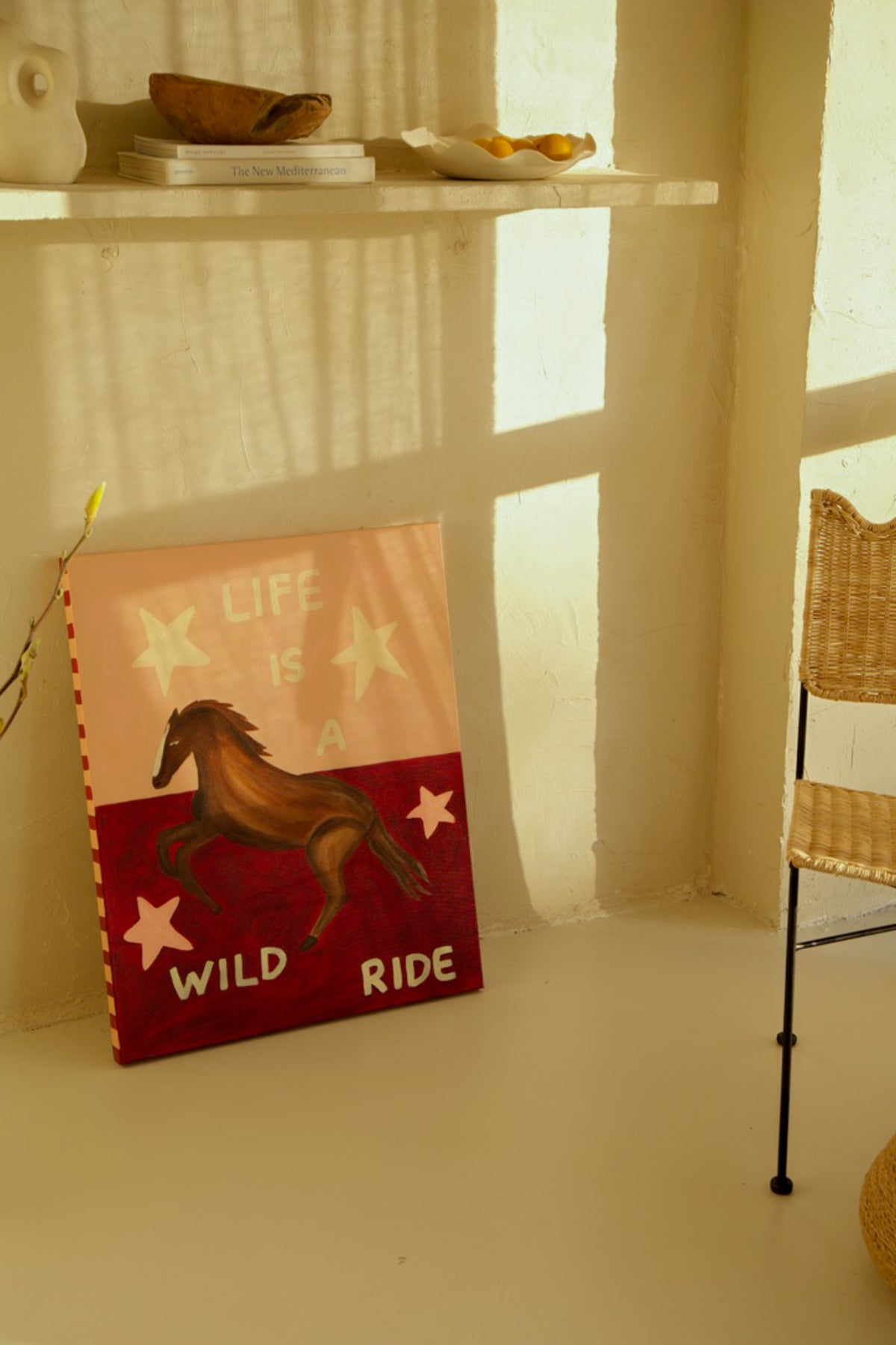Wild ride original art