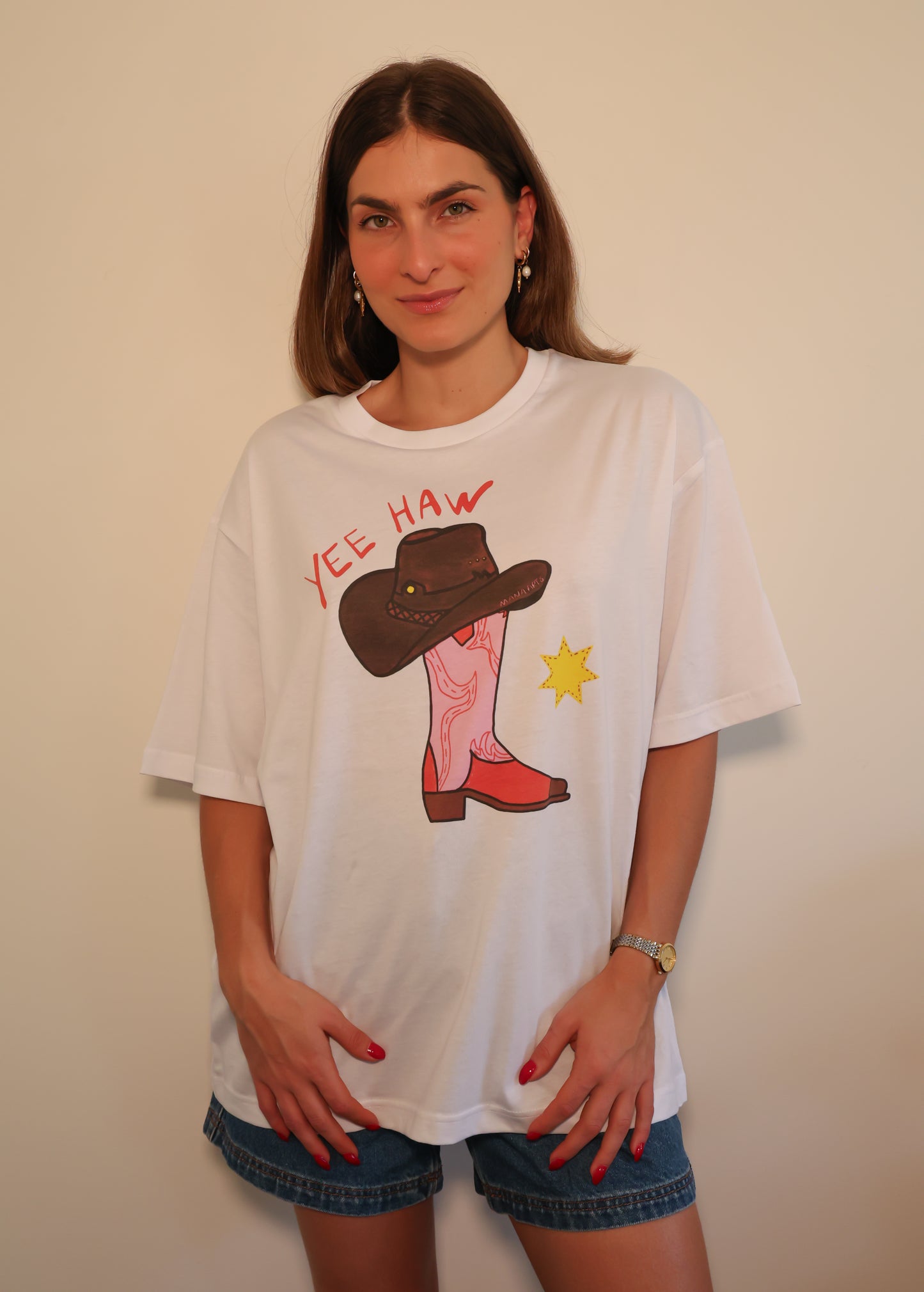 Yee haw graphic t-shirt