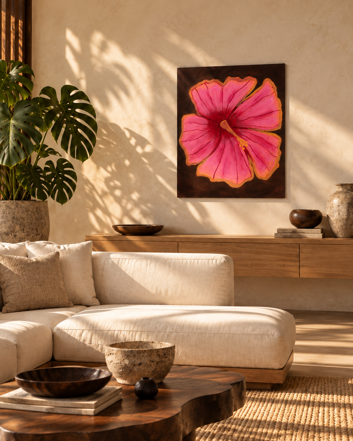Island beauty original art