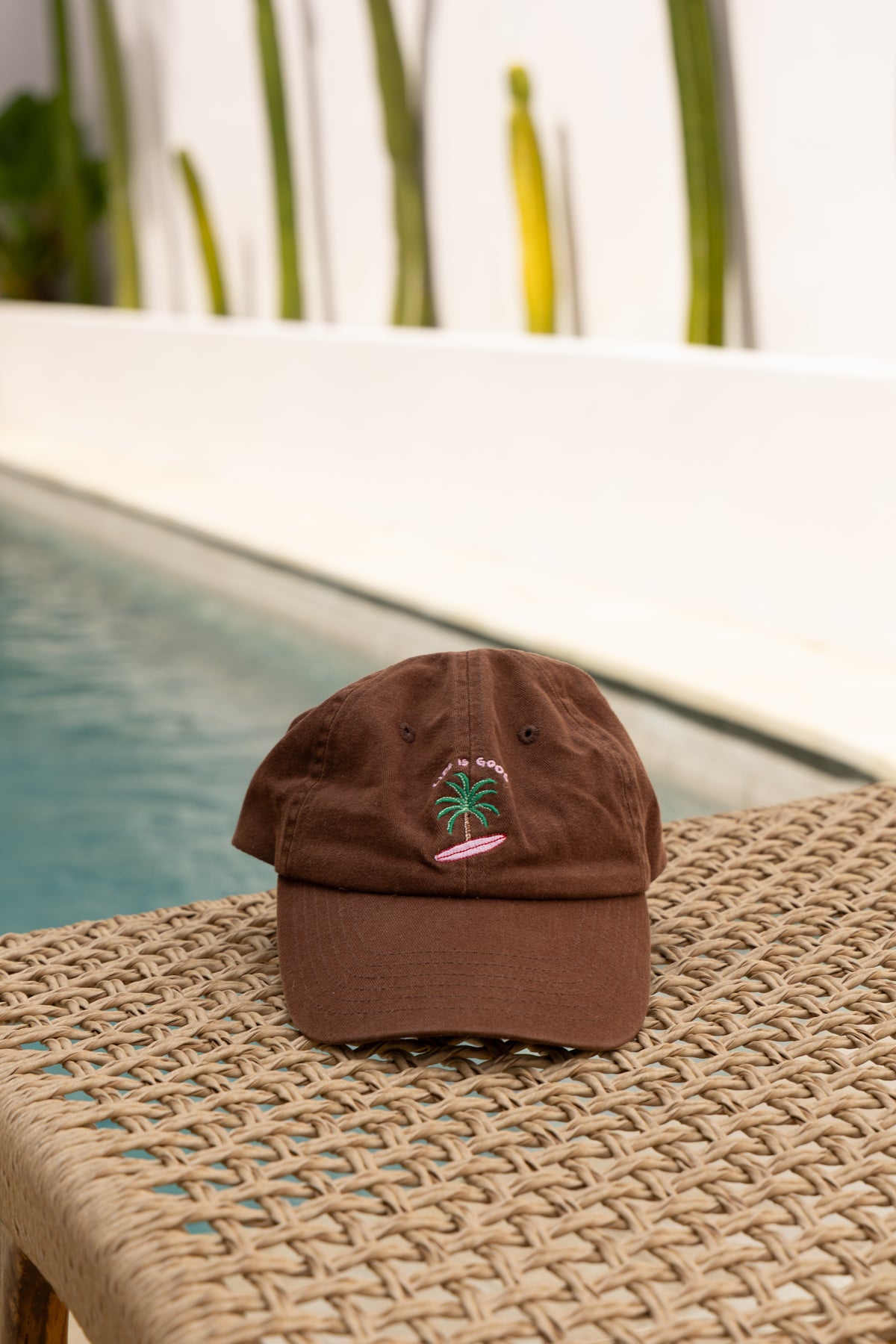 Life is good brown cap LIMITED EDITION