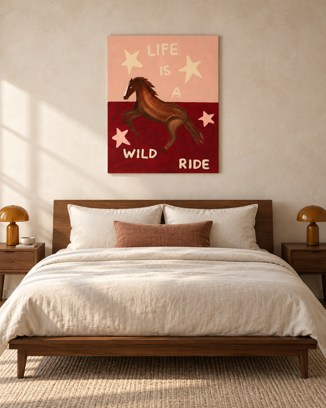 Wild ride original art