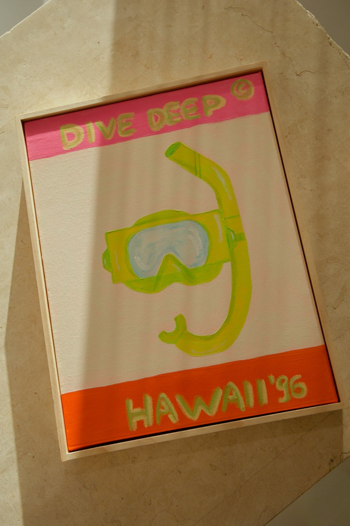 Deep dive original art