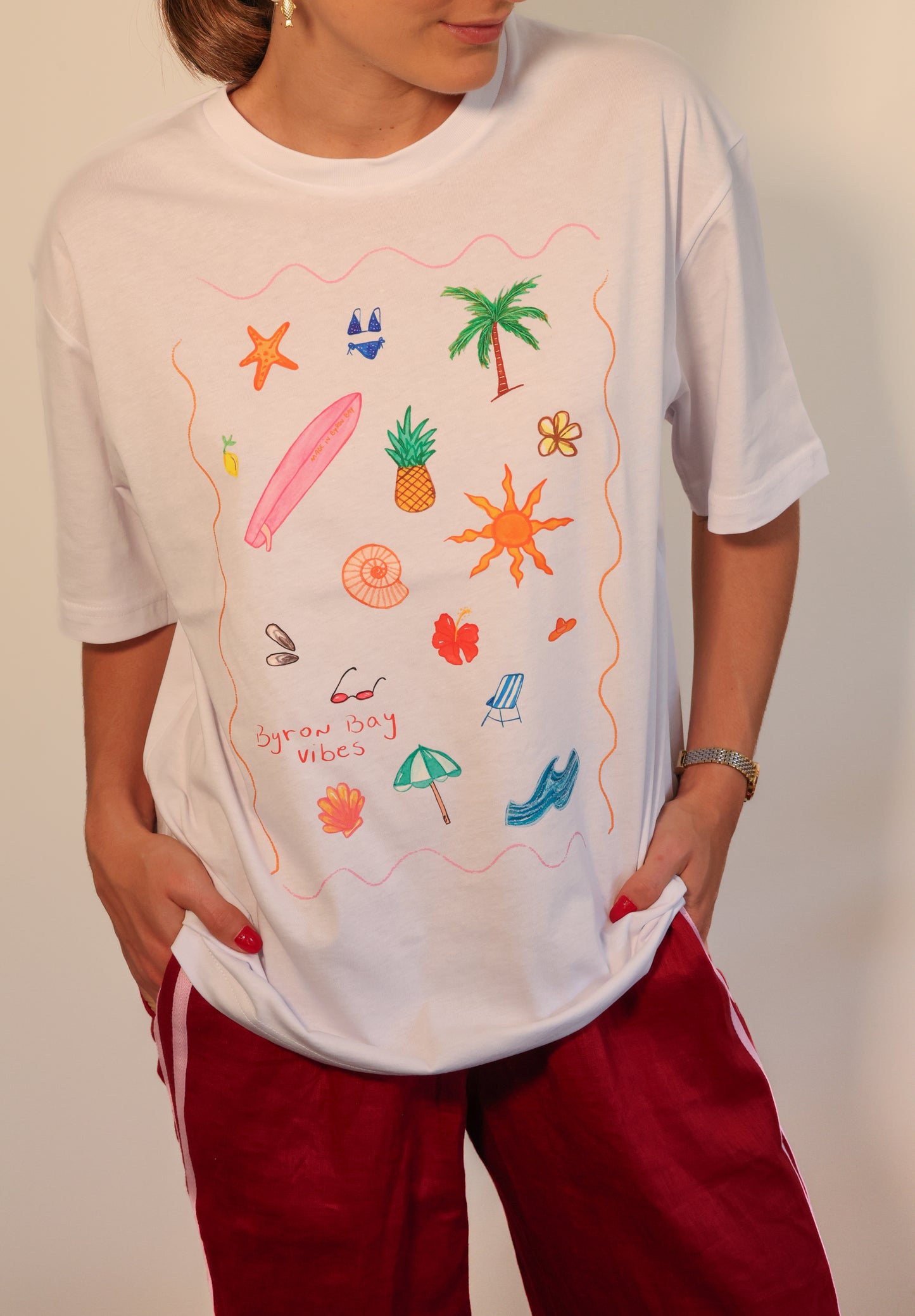 BYRON VIBES  graphic t-shirt