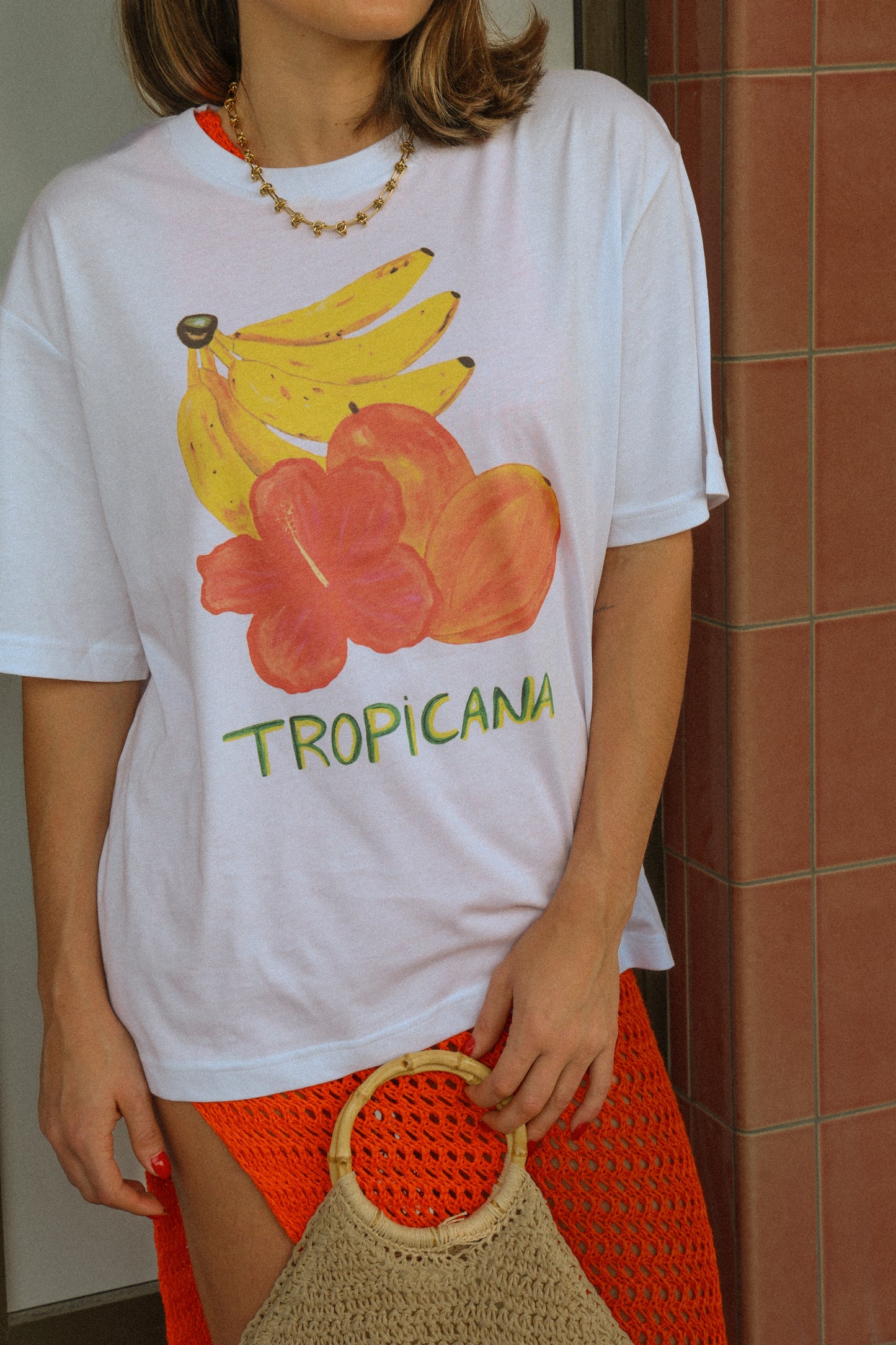 Tropicana graphic t-shirt