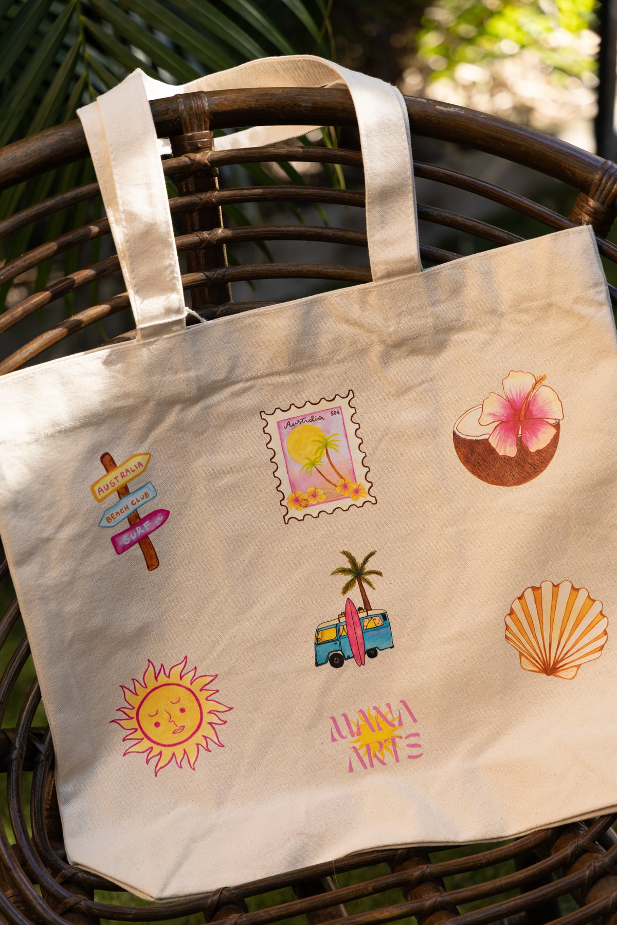 Unique designs tote bags
