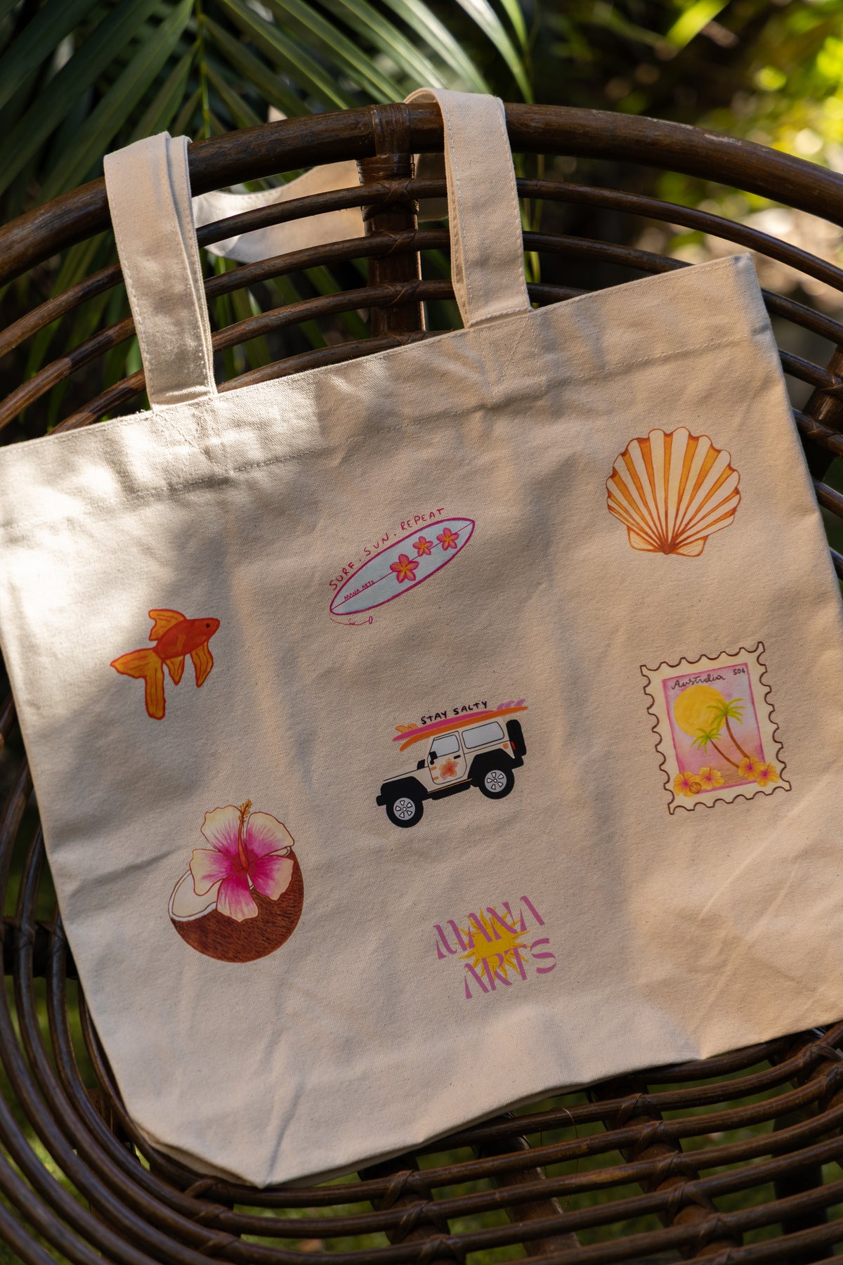 Unique designs tote bags