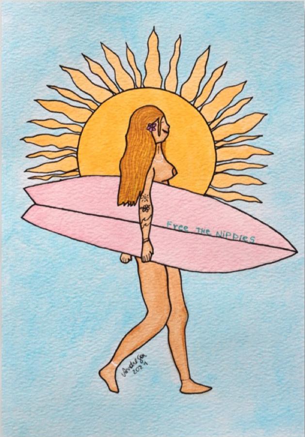 Girls just wanna surf