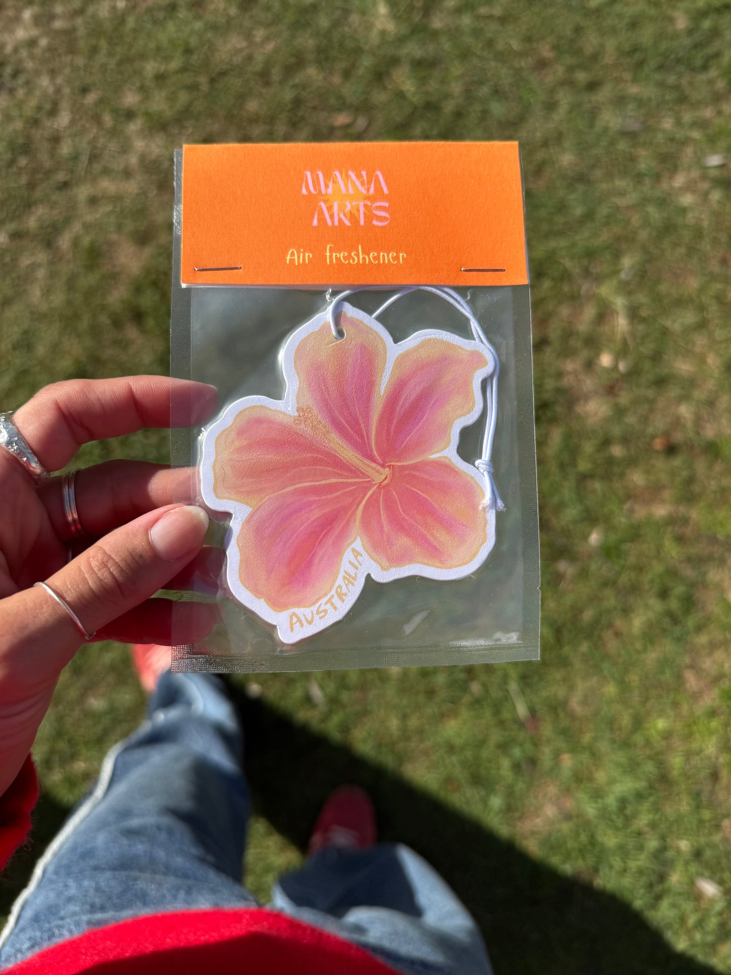 Hibiscus air freshener