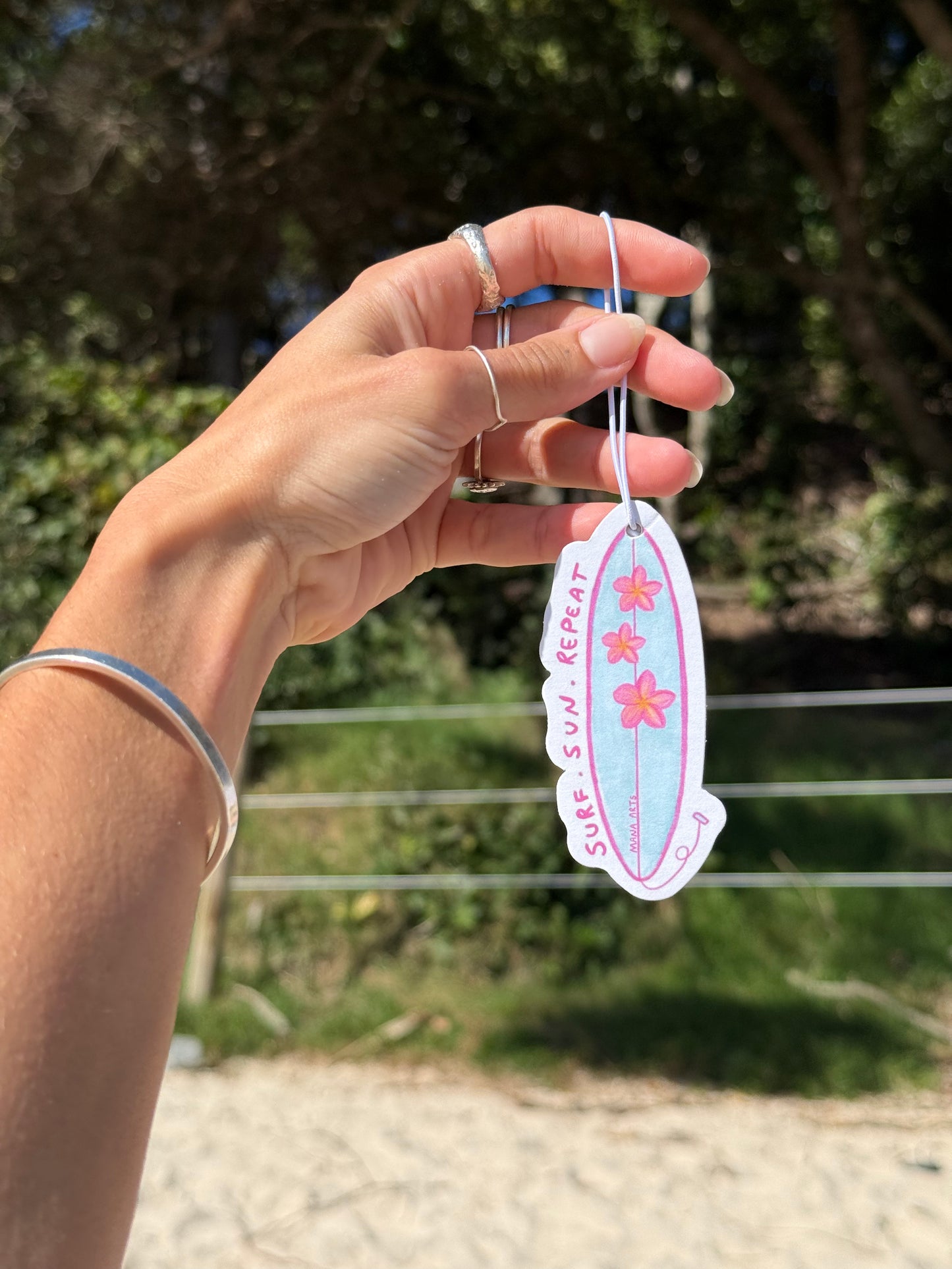 surfboard air freshener