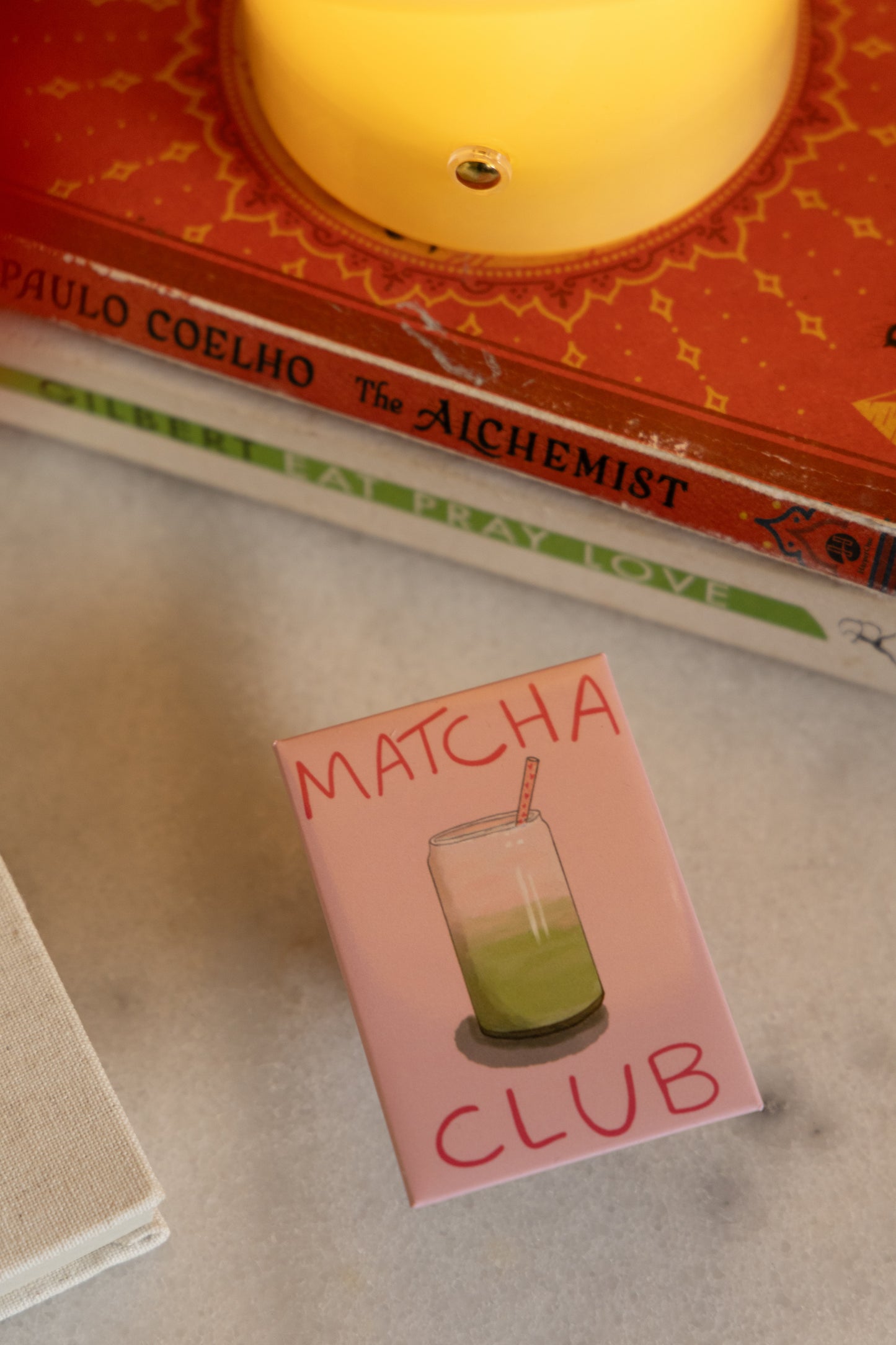 Matcha club art magnet