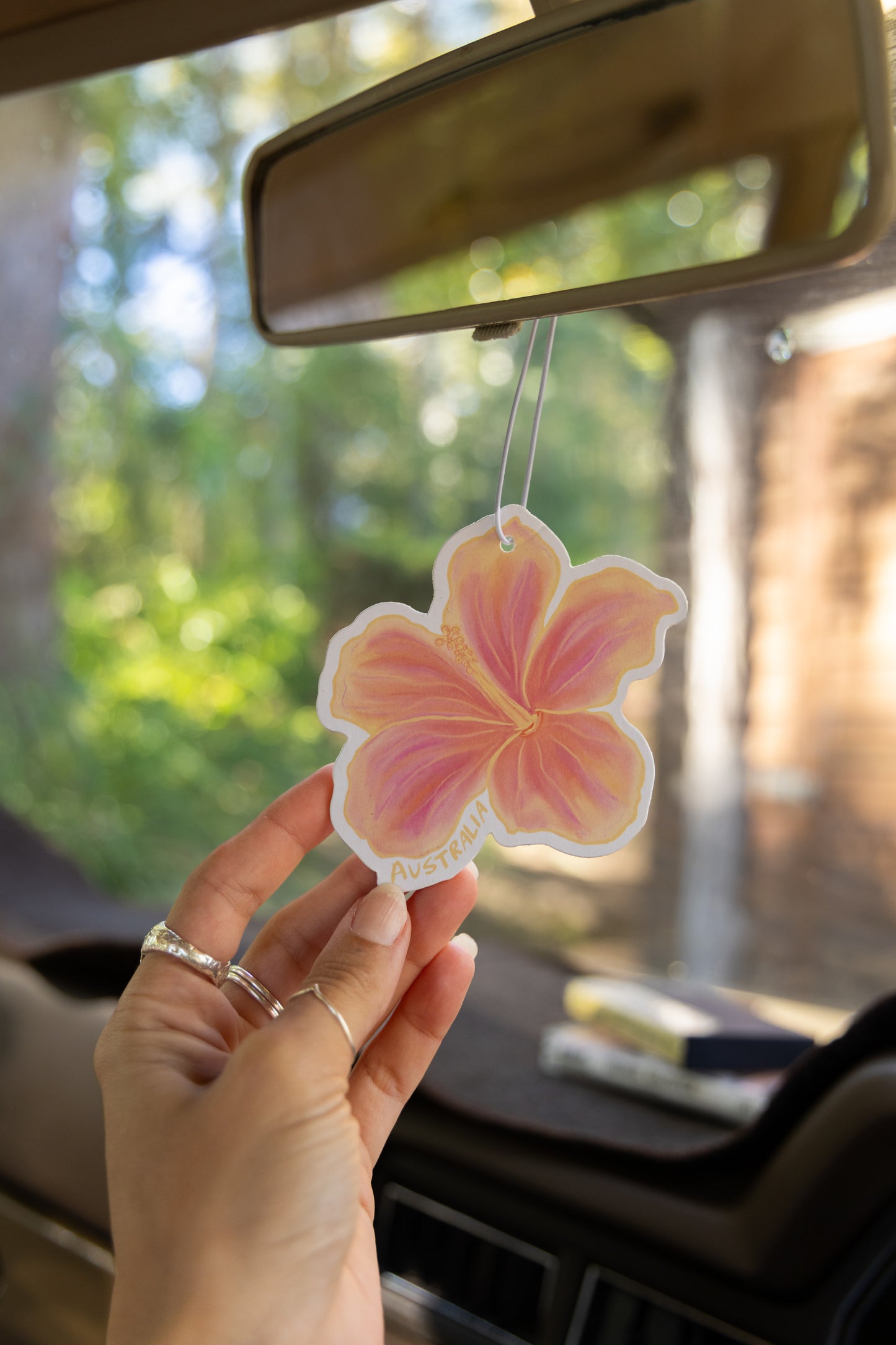 Hibiscus air freshener