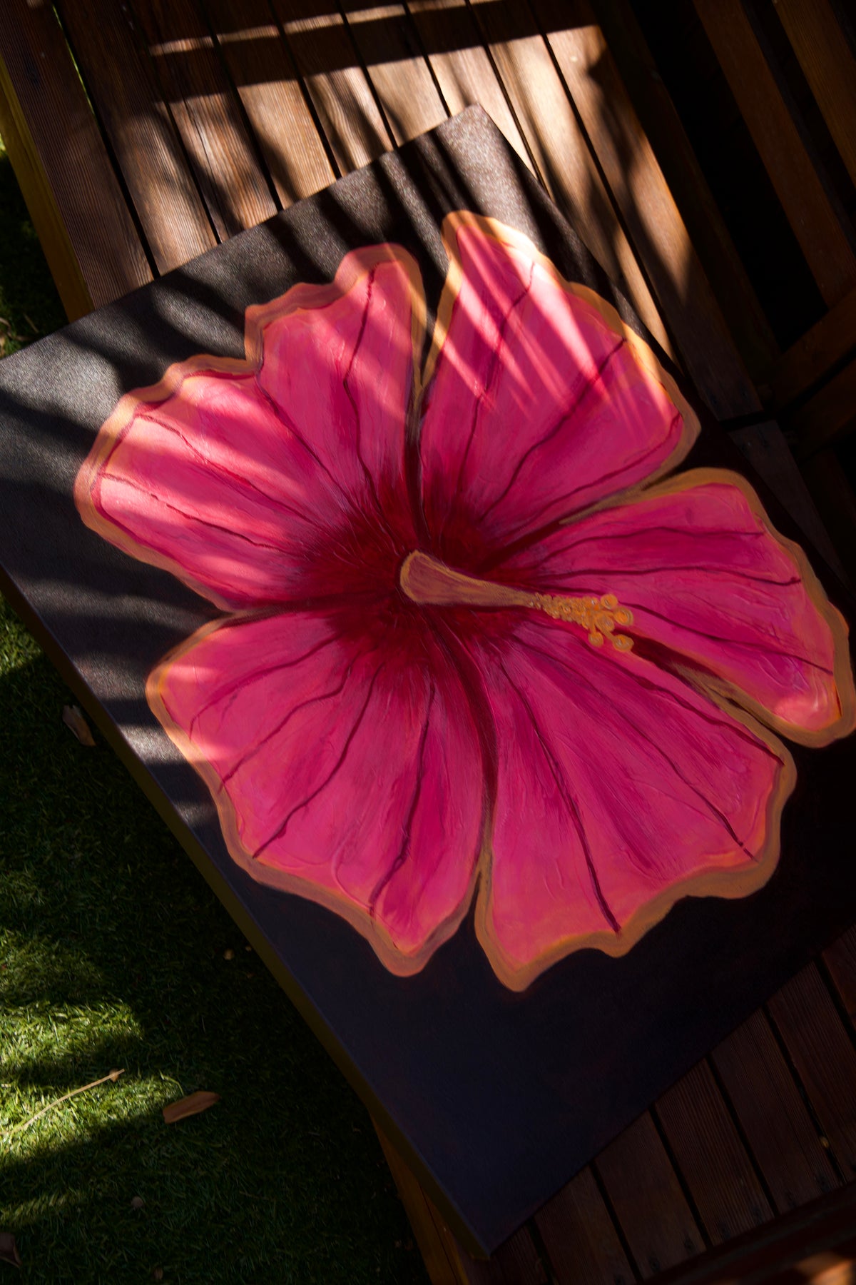 Island beauty original art
